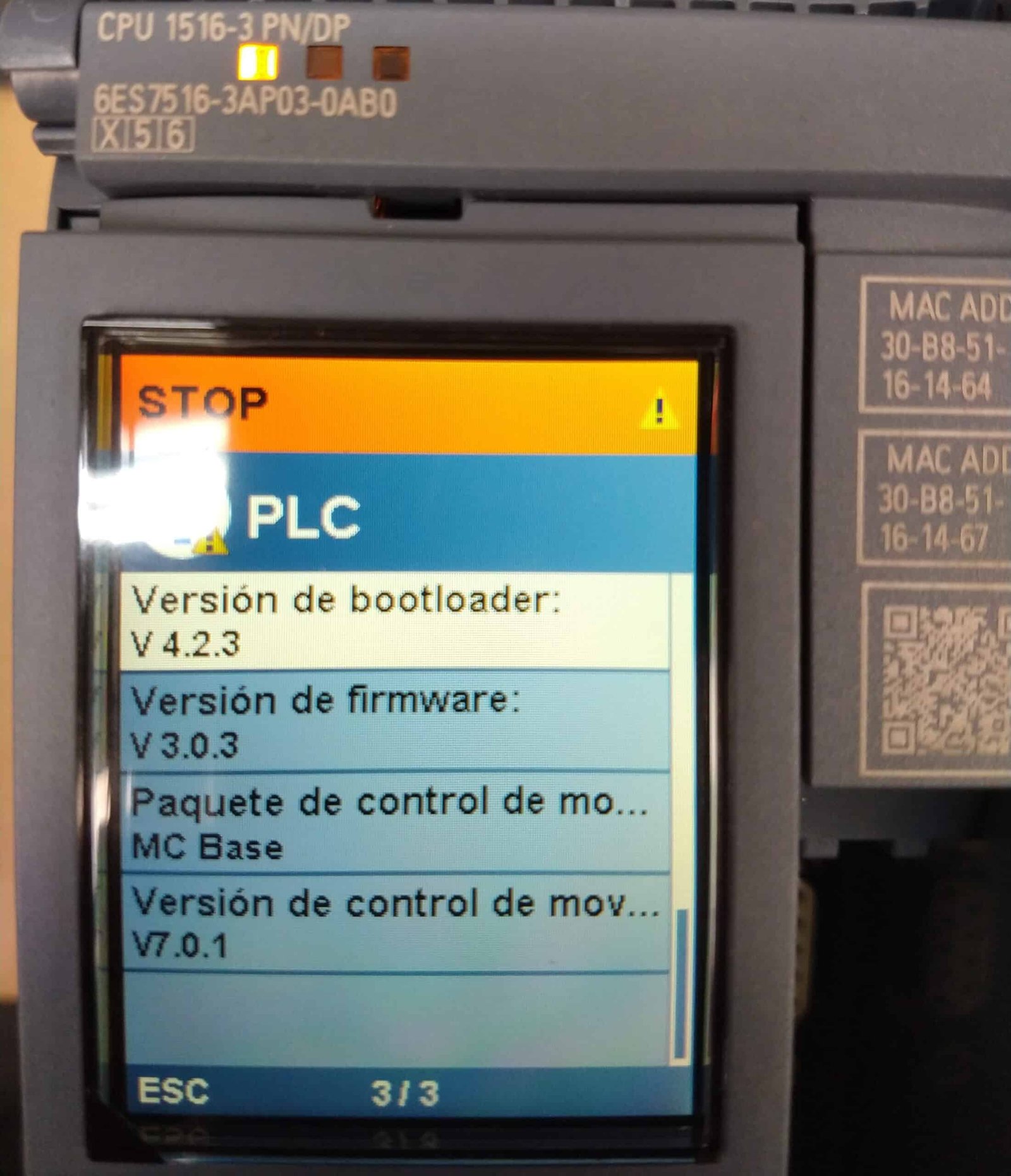 Programación con PLC S7-1500.